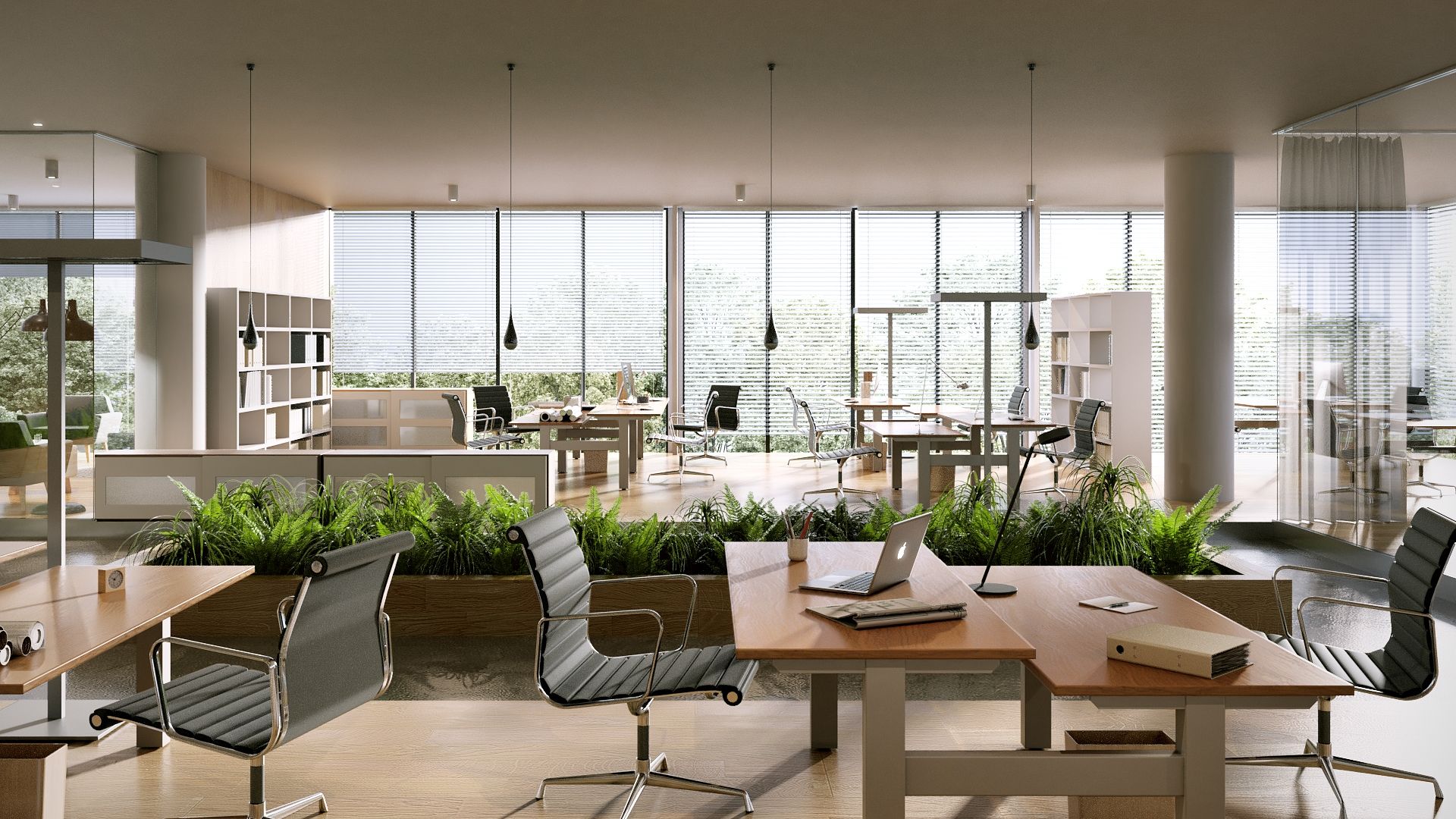 Commercial retail storefront