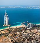 Dubai skyline with luxury residences